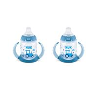 Sippy Cup NUK Learner Cup Sea Creatures 150 ml para meninos, 6 m+ (2 quilates)