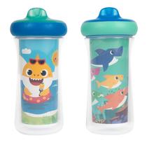 Sippy Cup The First Years Pinkfong Baby Shark, pacote com 270 ml Sippy Cup The First Years Pinkfong Baby Shark, pacote com 270 ml