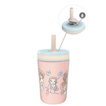 Sippy Cup Zak Designs Disney Princess Kelso 350ml em aço inoxidável Sippy Cup Zak Designs Disney Princess Kelso 350ml em aço inoxidável