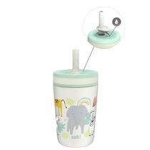 Sippy Cup Zak Designs Kelso 350ml com isolamento a vácuo - Safari Sippy Cup Zak Designs Kelso 350ml com isolamento a vácuo - Safari
