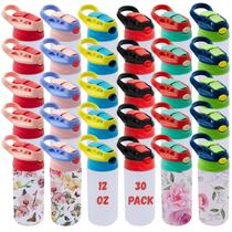 Sippy Cup ZREGGUR Mixed Color 350ml em aço inoxidável, pacote com 30 Sippy Cup ZREGGUR Mixed Color 350ml em aço inoxidável, pacote com 30