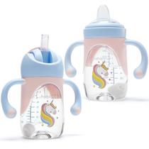 Sippy Cups com bico e canudo 2 em 1 para bebês de 6 a 12 meses Sippy Cups com bico e canudo 2 em 1 para bebês de 6 a 12 meses