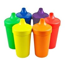 Sippy Cups Re-Play fabricados nos EUA, 300 ml para crianças pequenas, pacote com 6 Sippy Cups Re-Play fabricados nos EUA, 300 ml para crianças pequenas, pacote com 6