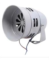 Sirene 12 Volts Em Chapa À Prova Dagua Viatura Militar