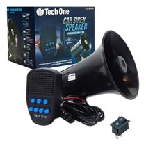 Sirene 7 Tons Tech One com Microfone - Policia Bombeiro Ambulância Segurança Rotam Sirene 7 Tons Tech One com Microfone - Policia Bombeiro Ambulância Segurança Rotam