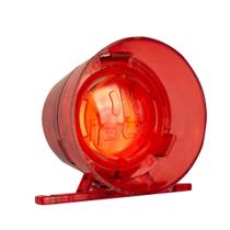 Sirene Audiovisual 1 Som 120db Alarme Bombeiro Incêndio 12/24v Sirene Audiovisual 1 Som 120db Alarme Bombeiro Incêndio 12/24v