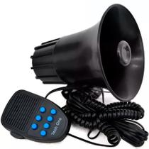 Sirene Buzina Policia Tipo Rontan Megafone 7 Tons Carro Moto PW-B-2690