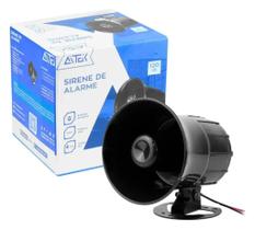 Sirene De Alarme Multifuncional Escola Empresas 120db 12v Preto Sirene De Alarme Multifuncional Escola Empresas 120db 12v Preto