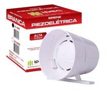 Sirene Digital Branca IPEC - Potência e Segurança para Seu Sistema de Alarme Sirene Digital Branca IPEC - Potência e Segurança para Seu Sistema de Alarme