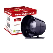 Sirene Digital Preta IPEC - Potência e Segurança para Seu Sistema de Alarme Sirene Digital Preta IPEC - Potência e Segurança para Seu Sistema de Alarme