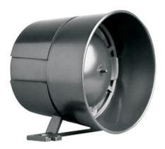 Sirene Eletrônica Para Alarme E Cerca Cor Preta Morey Taty