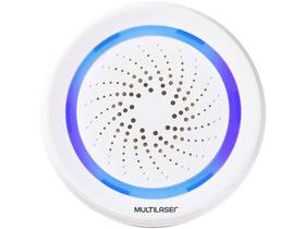 Sirene Inteligente Multilaser Liv SE232 Wi-Fi - Branca Sirene Inteligente Multilaser Liv SE232 Wi-Fi - Branca