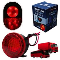 Sirene LED piezo 24v para alarme automotivo emite 6 toques e resiste à água