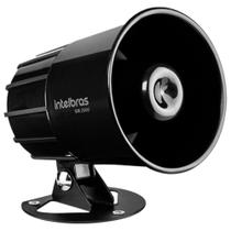 Sirene para Alarme - 9 a 15 VDC - Magnética - 115dB - Preta - Intelbras SIR 2000 Sirene para Alarme - 9 a 15 VDC - Magnética - 115dB - Preta - Intelbras SIR 2000