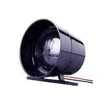 Sirene para Alarme Cerca Elétrica 1 Som 12v 116dB Super Potente Preta Sirene para Alarme Cerca Elétrica 1 Som 12v 116dB Super Potente Preta