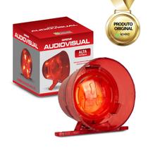 Sirene Para Alarme Incêndio Audiovisual Ipec 12/24v 120db