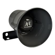 Sirene Piezoeletrica Residencial Comercial Jfl Sir-120 Preta