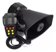 Sirene Policia Tipo Rontan Megafone 7 Tons Carro Moto Top