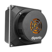 Sirene Rotativa Industrial DP4000 waterproof a prova d água Diponto com alcance de até 5000 metros com IP66