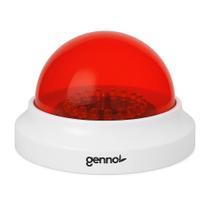 Sirene Visual Led Strobe Genno Vermelho Sirene Visual Led Strobe Genno Vermelho