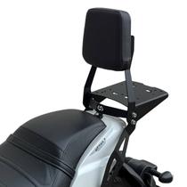 Sissy Bar Com Encosto Preto Scam Spto797