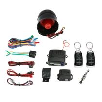 Sistema Antifurto Para Carros Com Alarme E 2 Controles Remotos