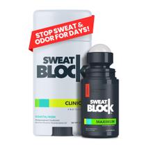 Sistema antitranspirante e desodorante SweatBlock Clinical