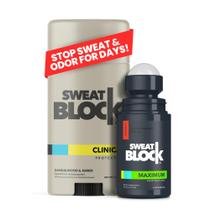 Sistema Antitranspirante SweatBlock Roll-on 35 ml + Bastão 77 g Sistema Antitranspirante SweatBlock Roll-on 35 ml + Bastão 77 g