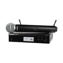 Sistema Blx24r/b58 Sem Fio Em Rack Com Microfone Beta 58a