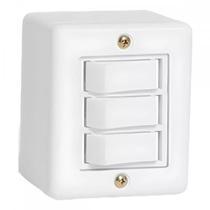 Sistema Box Ilumi 3 Simples 6A. Bege - 6119 Sistema Box Ilumi 3 Simples 6A. Bege - 6119