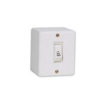 Sistema Box Ilumi 6A. Branco Pulsador 1 Tecla Campainha - 6313 Sistema Box Ilumi 6A. Branco Pulsador 1 Tecla Campainha - 6313
