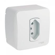 Sistema Box Schneider Dexson-Miluz Branco 1 Tomada 2P+T. 10A. - S3B66340
