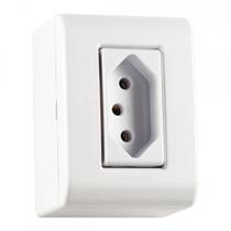 Sistema Box Tramontina Lizflex 1 Tomada 2P+T. 10A - 57304/002