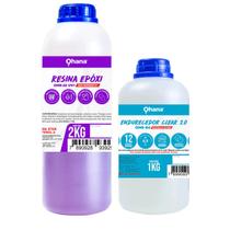 Sistema Clear 2.0 Baixa Viscosidade UV - Kit 3 Kg