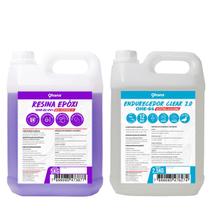 Sistema Clear 2.0 Baixa Viscosidade UV - Kit 7,5 Kg Sistema Clear 2.0 Baixa Viscosidade UV - Kit 7,5 Kg