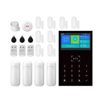 Sistema De Alarme Antifurto Wifi GSM De 4.3 Polegadas Para Casa Controle Pelo App Tuya Exibição De