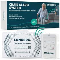 Sistema de alarme de cadeira Lunderg Wireless Fall Prevention para idosos Sistema de alarme de cadeira Lunderg Wireless Fall Prevention para idosos