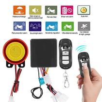 Sistema de alarme de segurança para motocicletas Zerone Universal 12V