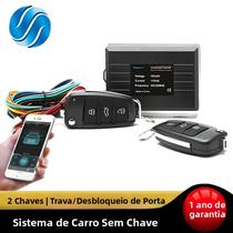 Sistema De Alarme E Trava Central De Portas Sem Chave Para Carro, Kit De Controle Remoto Automático Sistema De Alarme E Trava Central De Portas Sem Chave Para Carro, Kit De Controle Remoto Automático