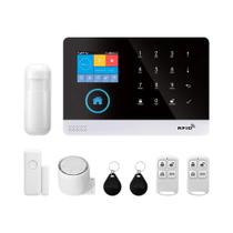 Sistema De Alarme GSM Para Casa Inteligente Tuya WIFI Kit DIY Com Sensor De Porta E Sensor De