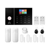 Sistema De Alarme Para Casa Inteligente WIFI GSM Com Sensor De Movimento E Porta, Compatível Com App