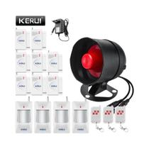 Sistema De Alarme Residencial Com Alto-Falante WIFI De Alto Decibel E Sensor De Movimento Para