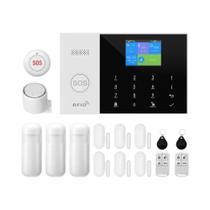 Sistema De Alarme Residencial Inteligente Sem Fio Tuya GSM WiFi Compatível Com Alexa PGST