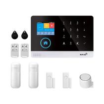 Sistema De Alarme Residencial Sem Fio 4G Com Sensor De Porta E Movimento PGST 103 Kit De Alarme Com