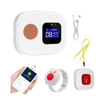Sistema De Alerta SOS Para Idosos Com Campainha Inteligente WiFi Tuya Para Pacientes Idosos,