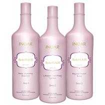 Sistema de Alisamento Capilar INOAR BotoHair Collagen com Queratina 1L Sistema de Alisamento Capilar INOAR BotoHair Collagen com Queratina 1L