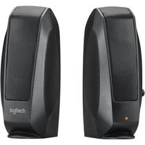 Sistema de Alto-Falantes Multimídia Logitech S-120 - 2.6W RMS - Preto