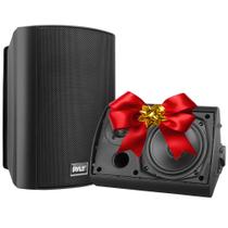 Sistema de alto-falantes para montagem na parede Pyle PDWR52BTBK Waterproof 5,25"