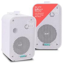 Sistema de alto-falantes Pyle PDWR40W impermeável interno/externo de 5,25"