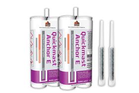 Sistema de ancoragem de epóxi DCP Quickmast Anchor E 600mL - pacote com 2